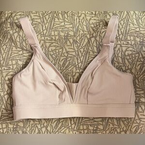 Snag Tights Women's Beige Ribbed Bra Size 3